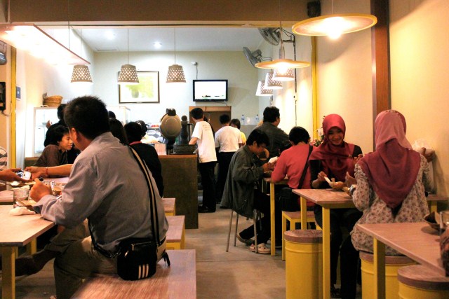 Interior Depan Pelanggan